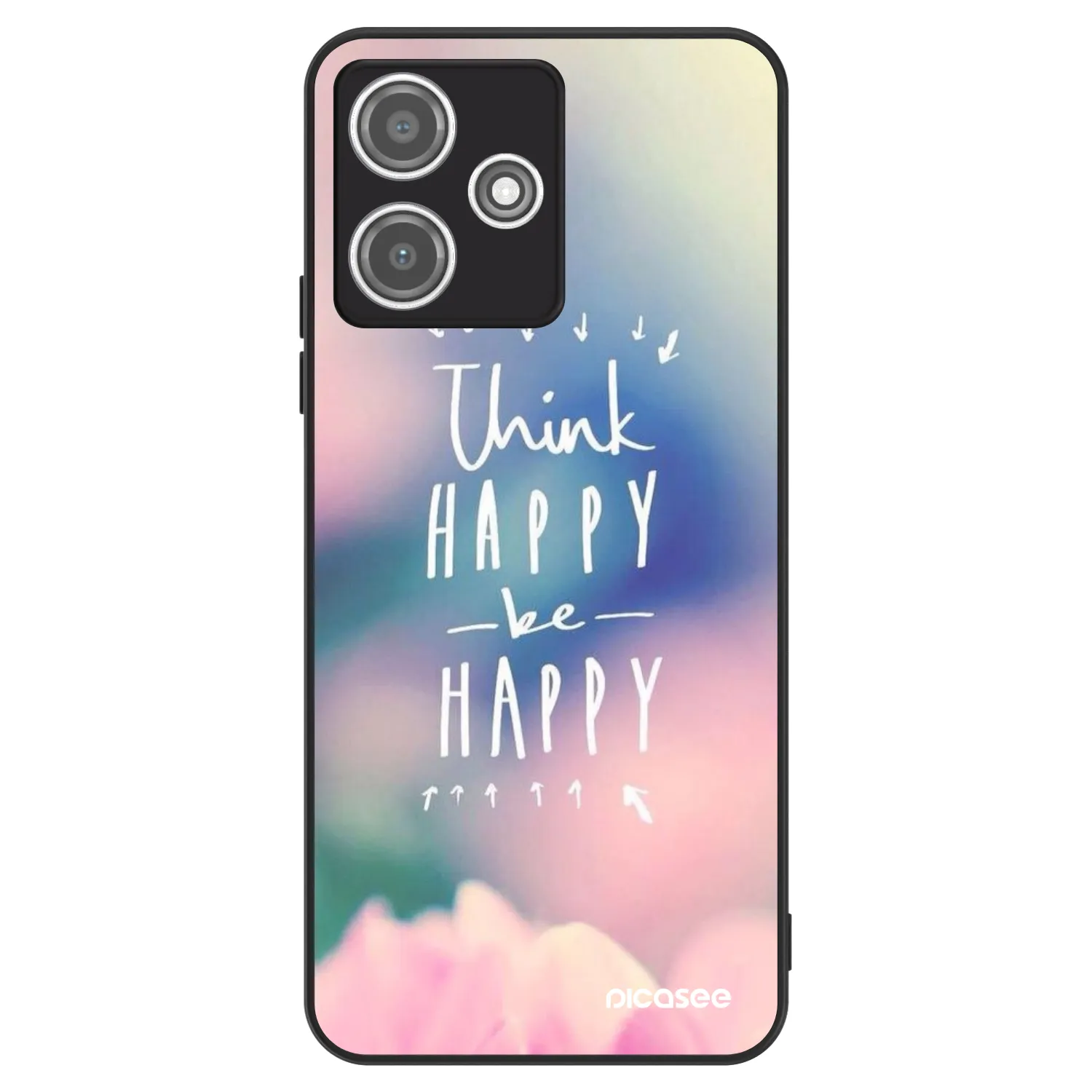 Picasee ULTIMATE CASE za Xiaomi Redmi 12 5G - Think happy be happy