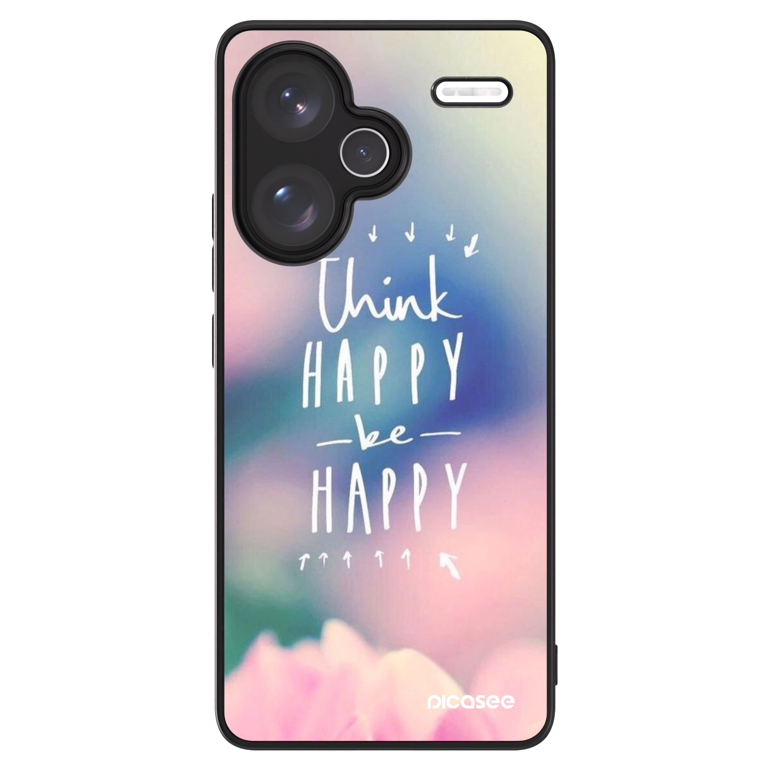 Picasee ULTIMATE CASE za Xiaomi Redmi Note 13 Pro+ 5G - Think happy be happy