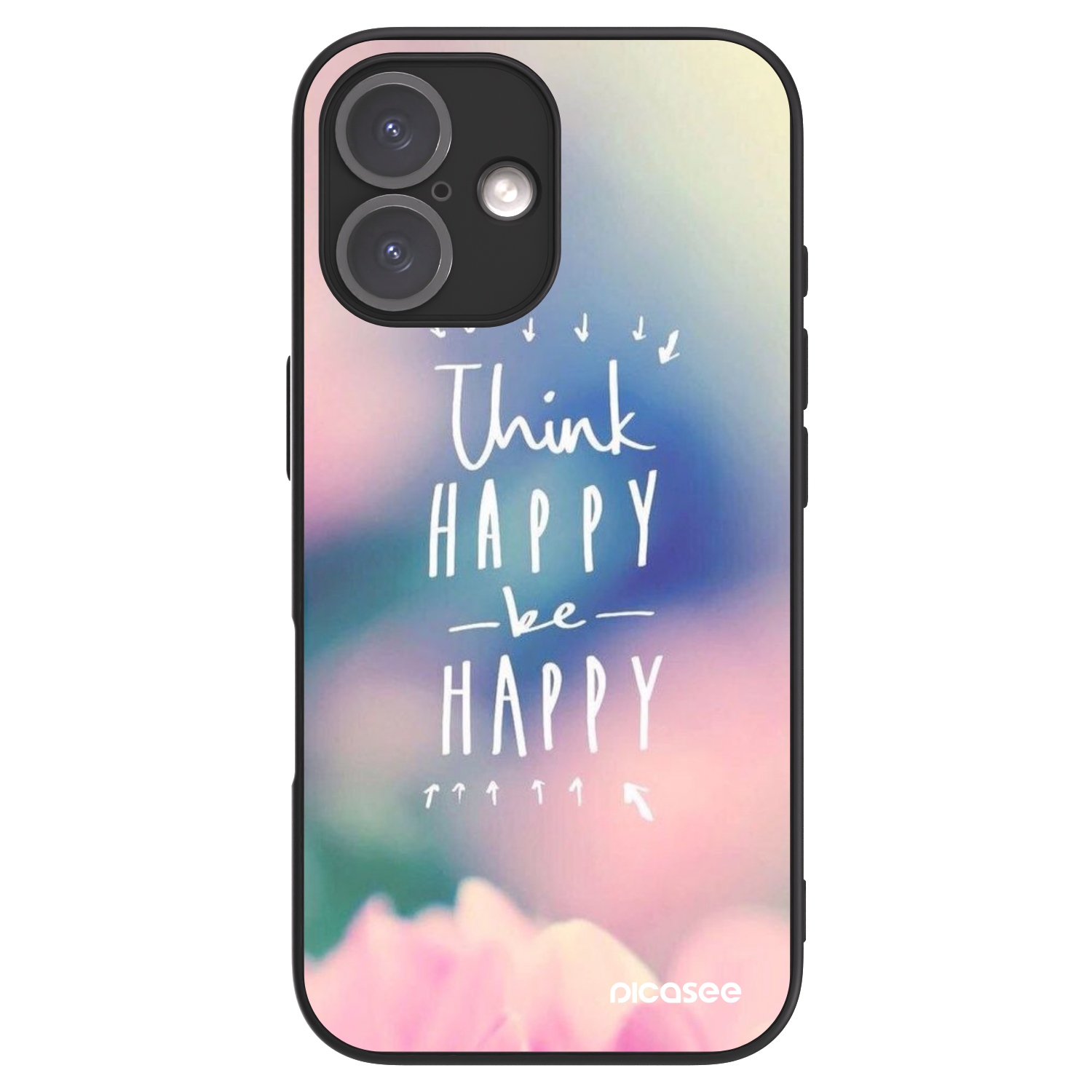 Picasee ULTIMATE CASE za Apple iPhone 16 - Think happy be happy