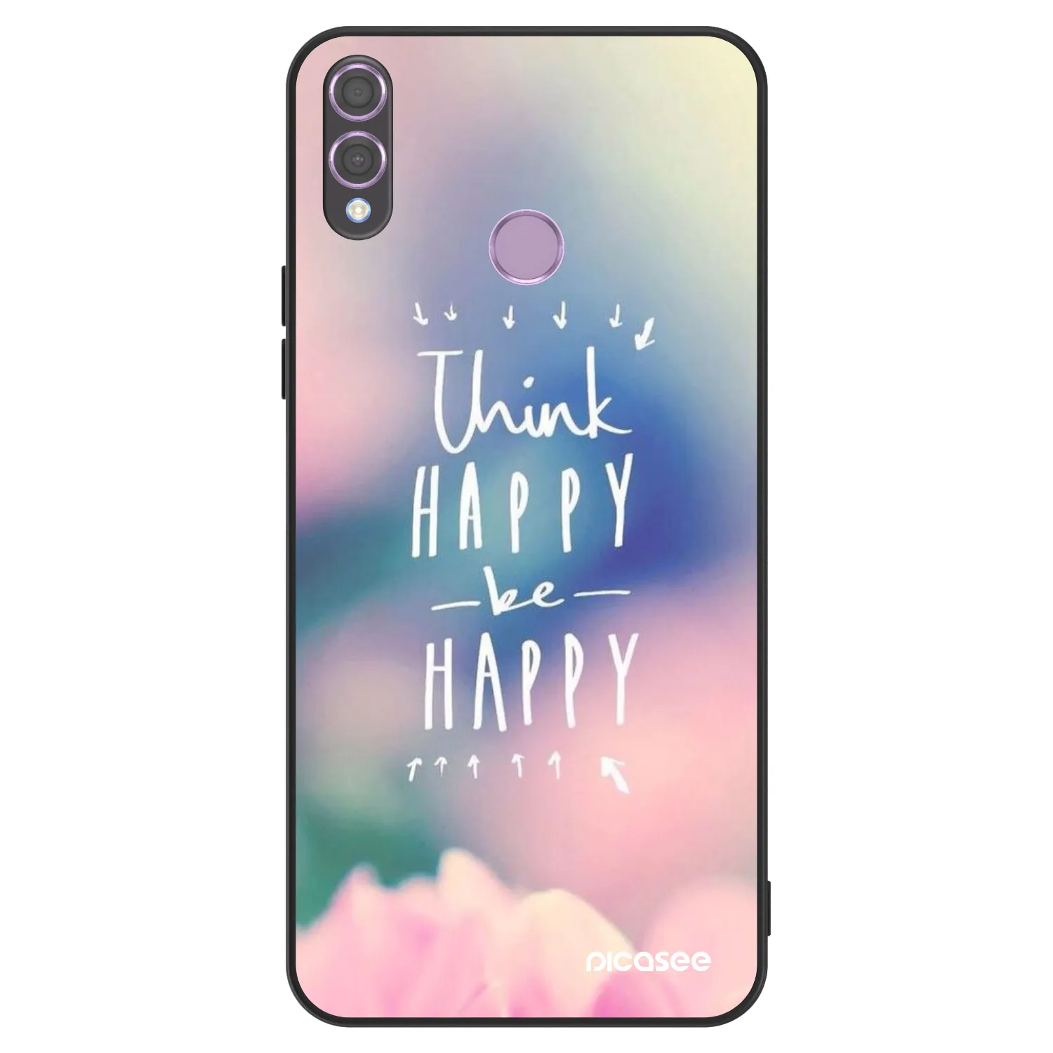 Picasee ULTIMATE CASE za Honor 8X - Think happy be happy