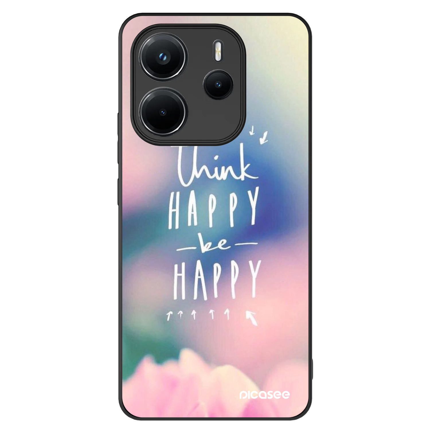 Picasee ULTIMATE CASE za Xiaomi Redmi Note 14 4G - Think happy be happy