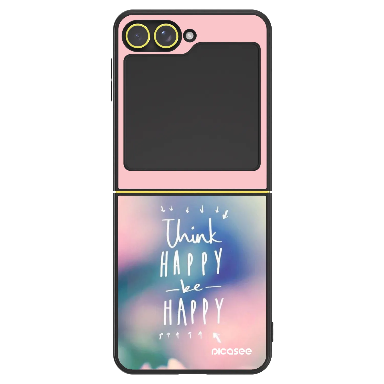 Picasee ULTIMATE CASE za Samsung Galaxy Z Flip6 5G - Think happy be happy