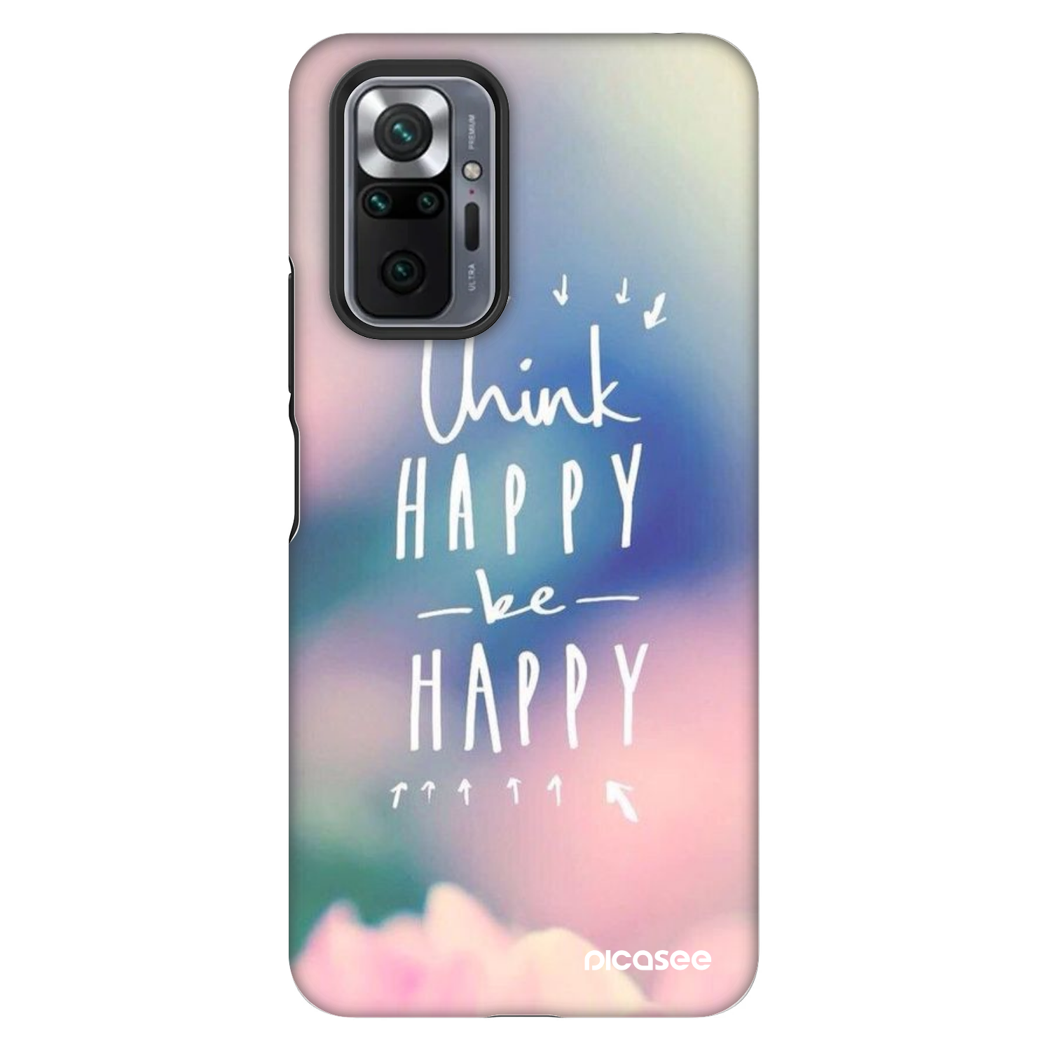 Picasee Fashion Case za Xiaomi Redmi Note 10 Pro - Think happy be happy