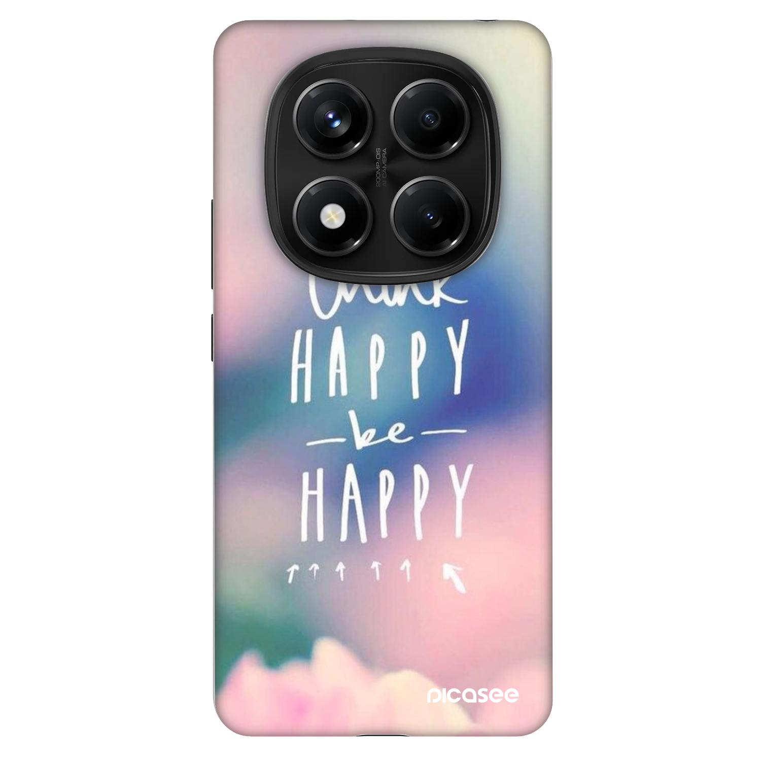 Picasee Fashion Case za Xiaomi Redmi Note 14 Pro 4G - Think happy be happy