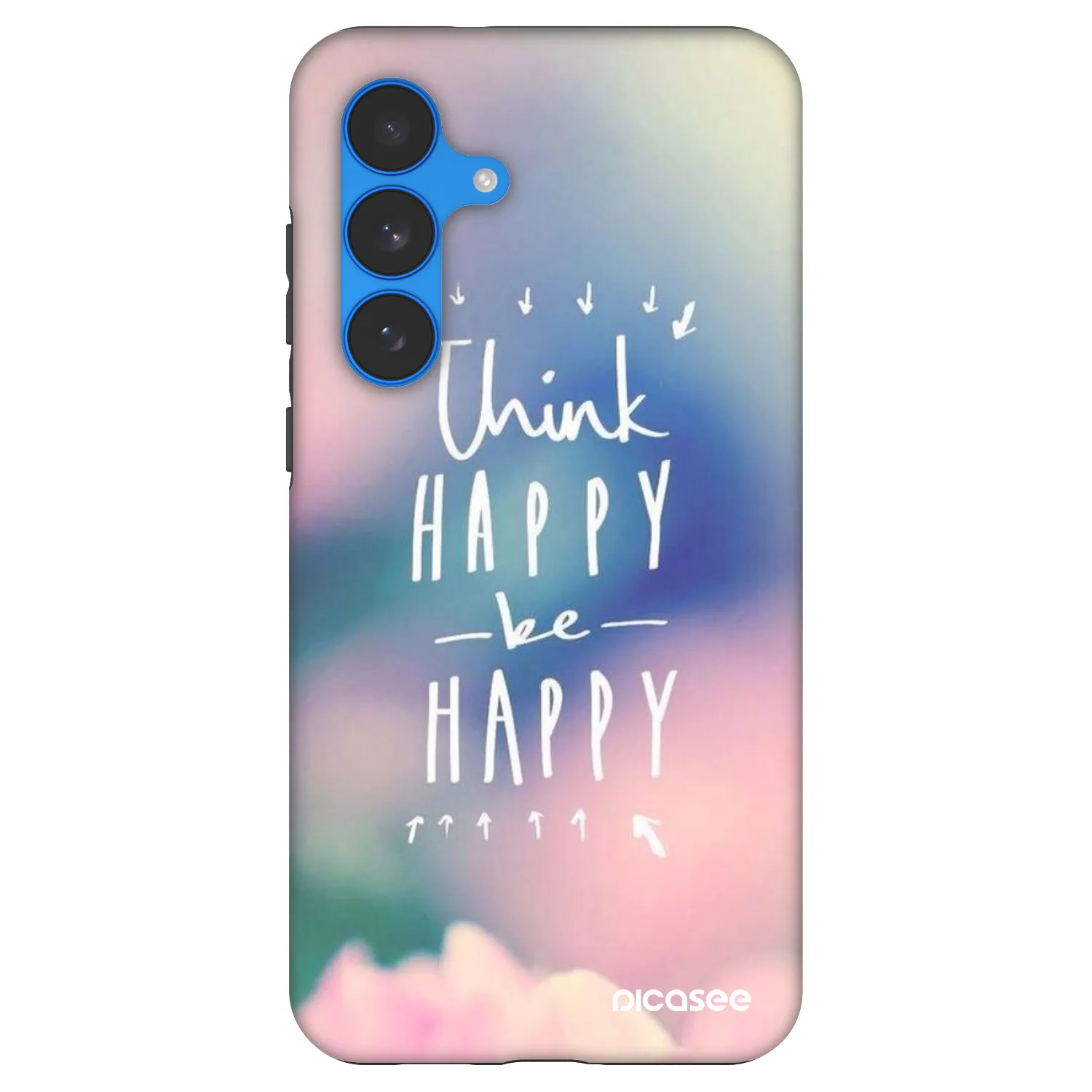 Picasee Fashion Case za Samsung Galaxy S25 FE 5G - Think happy be happy