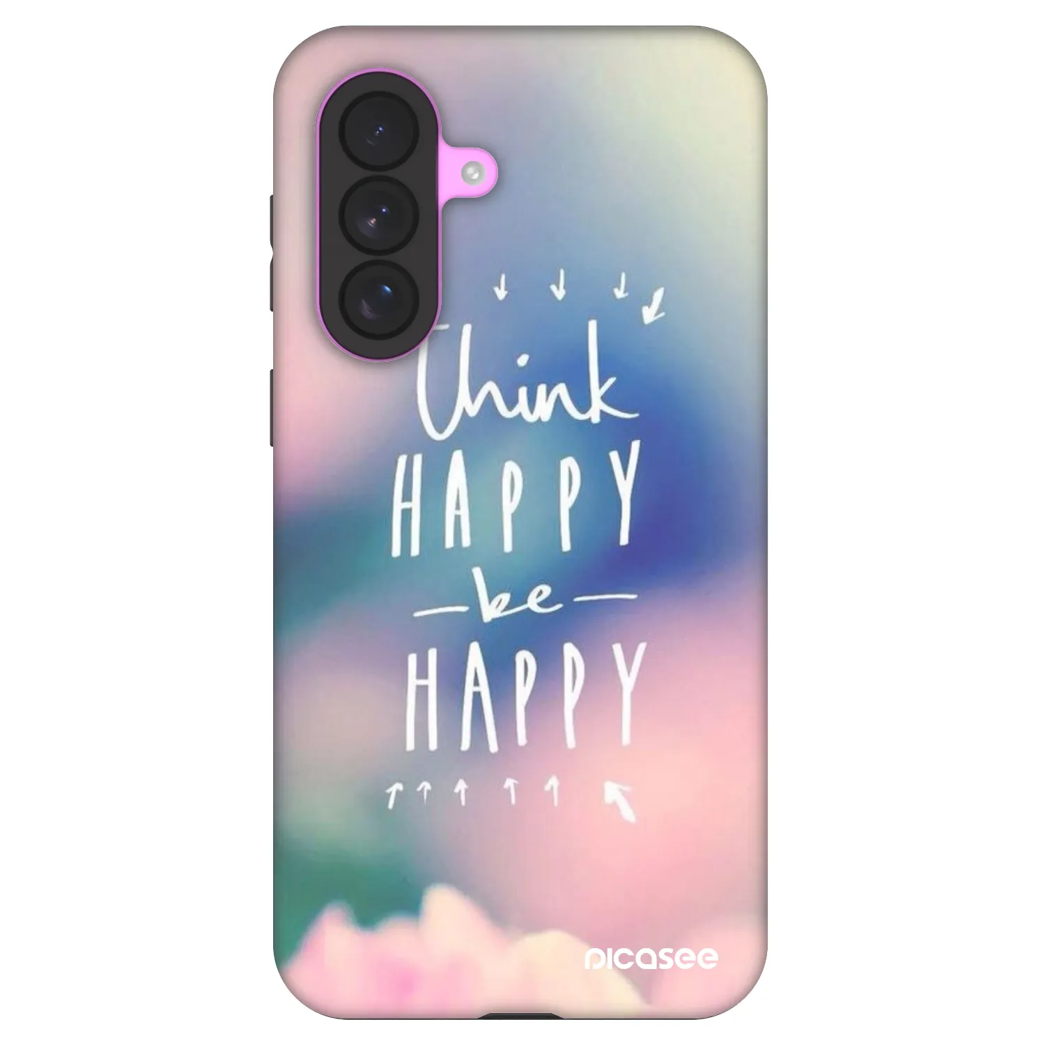 Picasee Fashion Case za Samsung Galaxy A37 - Think happy be happy