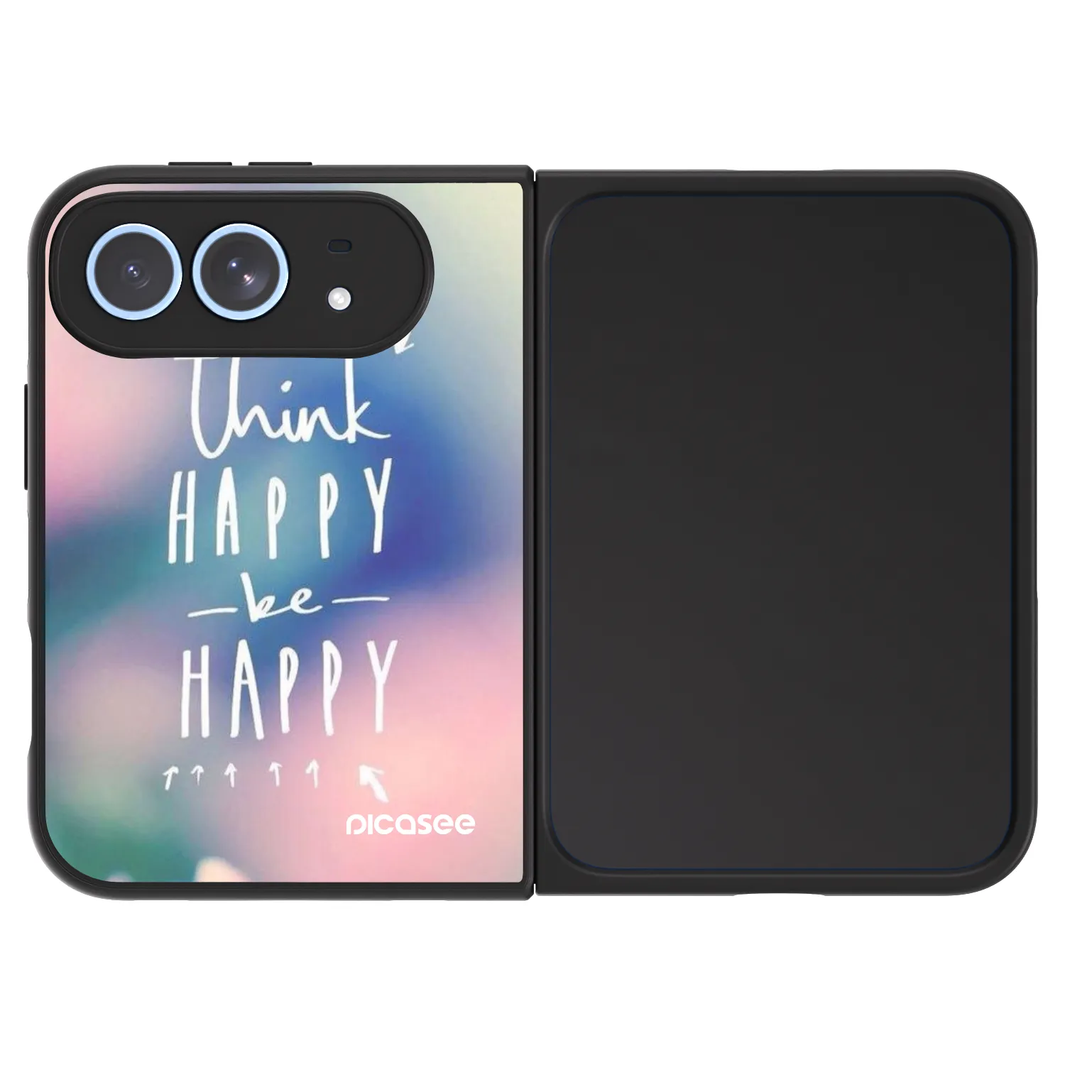 Picasee ULTIMATE CASE MagSafe za Apple iPhone Duo - Think happy be happy