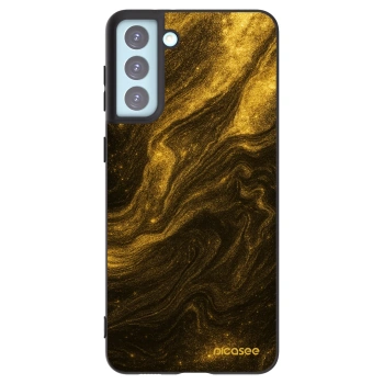 Picasee silikonski črni ovitek za Samsung Galaxy S21+ 5G G996F - Black