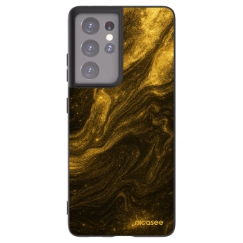 Picasee silikonski črni ovitek za Samsung Galaxy S21 Ultra 5G G998B - Black