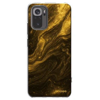 Picasee silikonski prozorni ovitek za Xiaomi Redmi Note 10S - Black