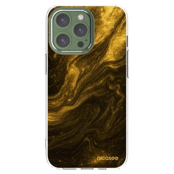 Picasee silikonski prozorni ovitek za Apple iPhone 13 Pro - Black