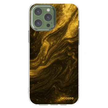 Picasee silikonski prozorni ovitek za Apple iPhone 13 Pro Max - Black