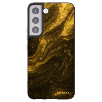 Picasee silikonski črni ovitek za Samsung Galaxy S22 5G - Black