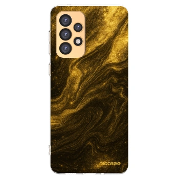 Picasee silikonski prozorni ovitek za Samsung Galaxy A33 5G A336 - Black