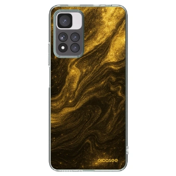Picasee silikonski prozorni ovitek za Xiaomi Redmi Note 11 Pro+ 5G - Black