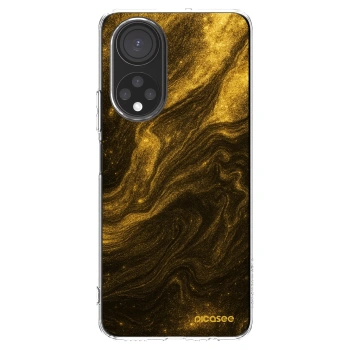 Picasee silikonski prozorni ovitek za Honor X7 - Black