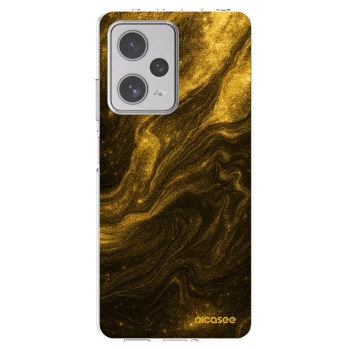 Picasee silikonski prozorni ovitek za Xiaomi Redmi Note 12 Pro+ 5G - Black