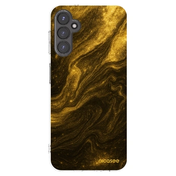 Picasee silikonski prozorni ovitek za Samsung Galaxy A14 4G A145R - Black