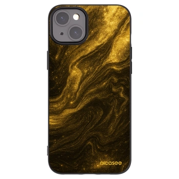 Picasee silikonski črni ovitek za Apple iPhone 15 Plus - Black