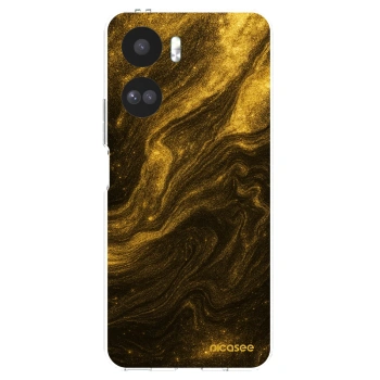 Picasee silikonski prozorni ovitek za Honor 90 Lite 5G - Black