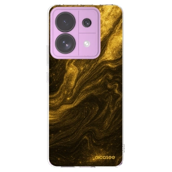 Picasee silikonski prozorni ovitek za Xiaomi Redmi Note 13 Pro 5G - Black