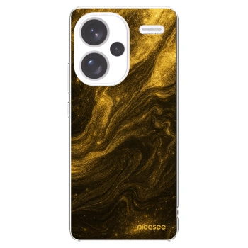 Picasee silikonski prozorni ovitek za Xiaomi Redmi Note 13 Pro+ 5G - Black