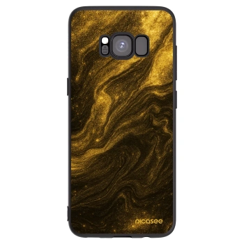 Picasee silikonski črni ovitek za Samsung Galaxy S8 G950F - Black