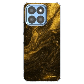 Picasee silikonski prozorni ovitek za Honor X8c - Black