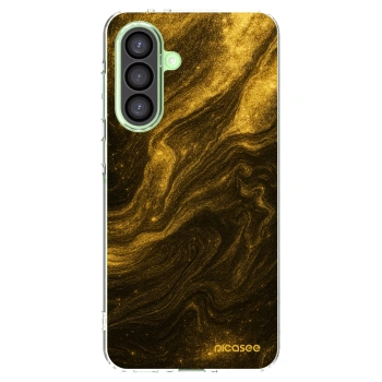 Picasee silikonski prozorni ovitek za Samsung Galaxy A26 5G A266B - Black