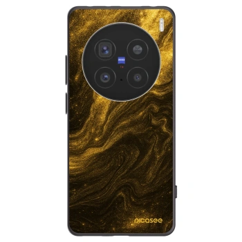 Picasee silikonski črni ovitek za Vivo X200 Pro - Black