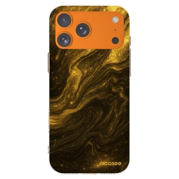 Picasee silikonski prozorni ovitek za Apple iPhone 17 Pro Max - Black