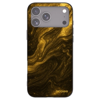 Picasee silikonski črni ovitek za Apple iPhone 17 Pro Max - Black