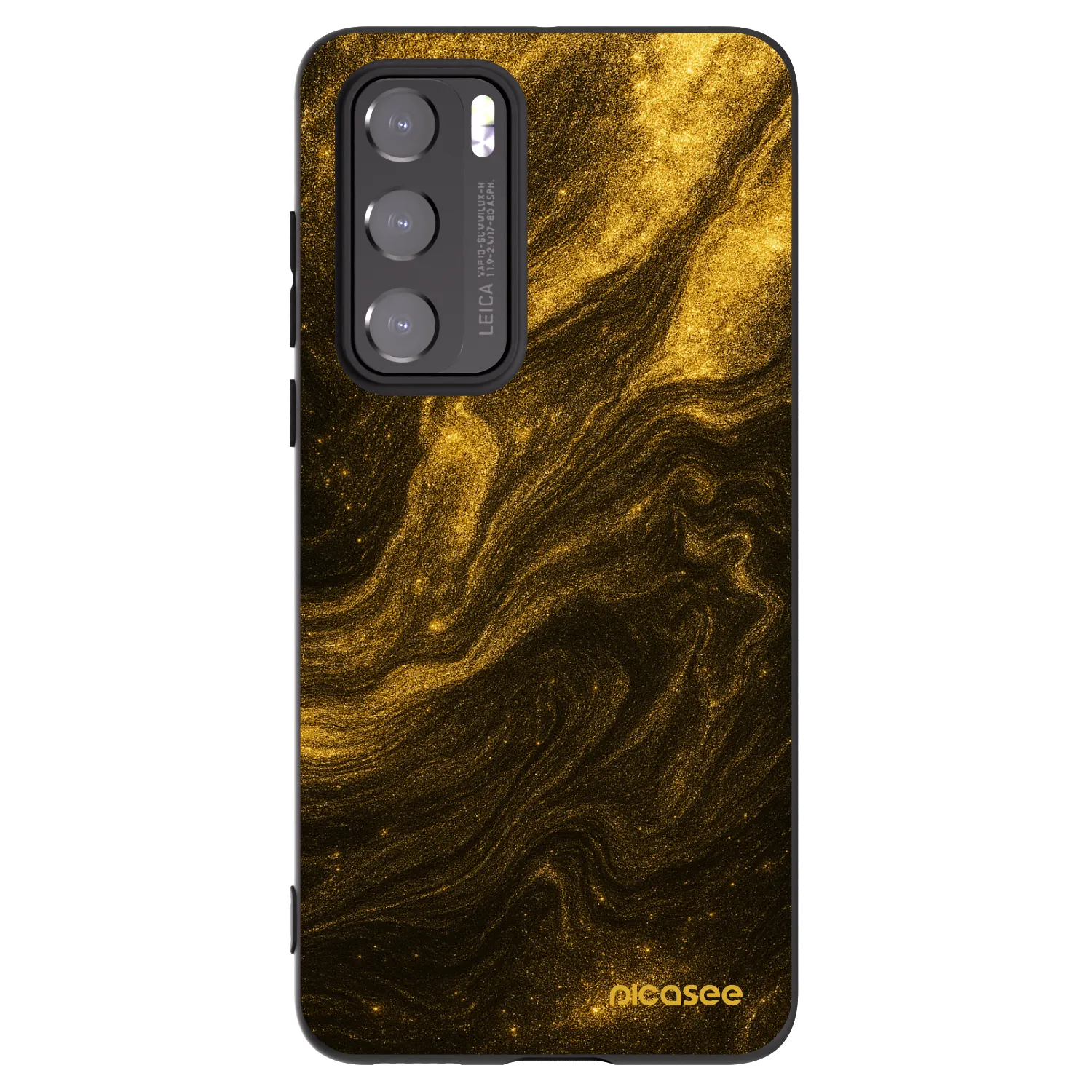 Picasee silikonski črni ovitek za Huawei P40 - Black