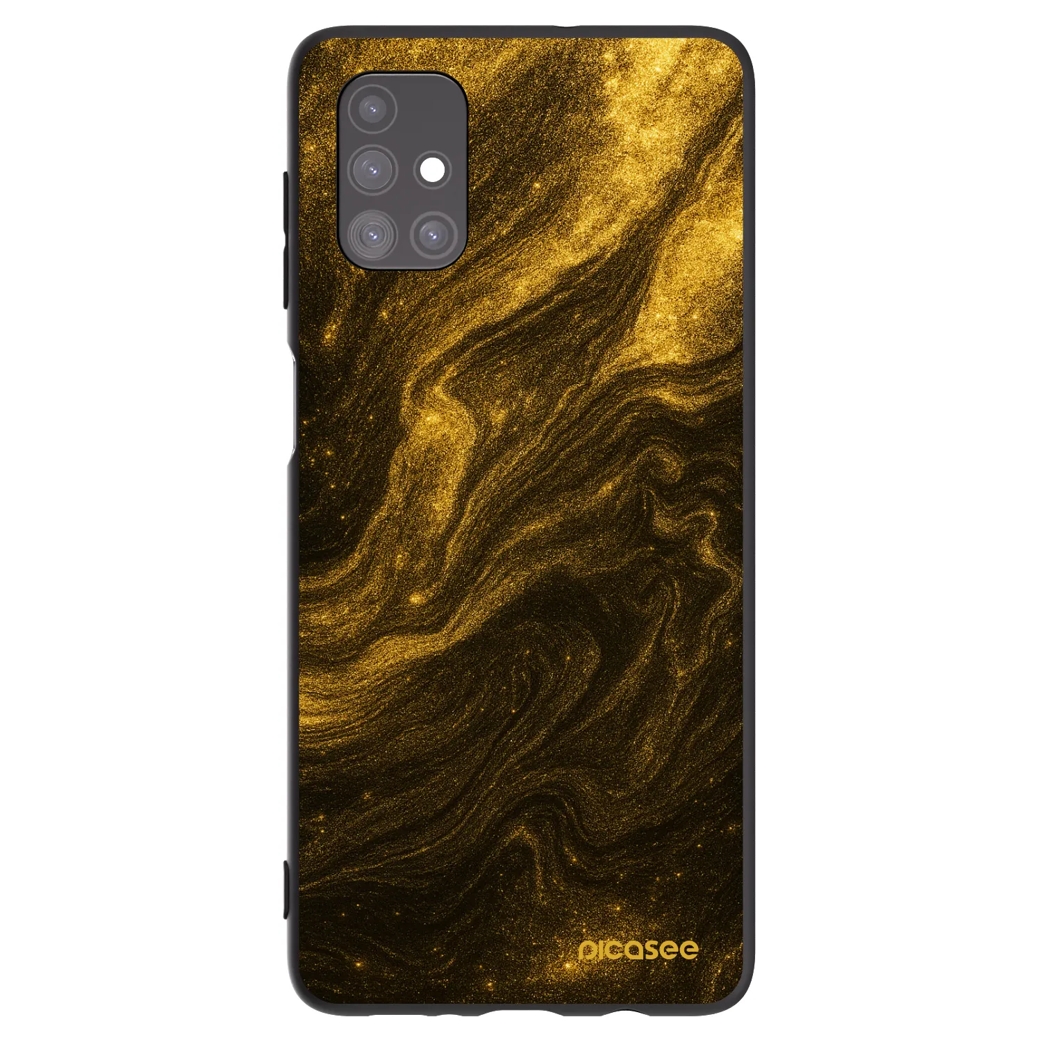 Picasee silikonski črni ovitek za Samsung Galaxy M51 M515F - Black