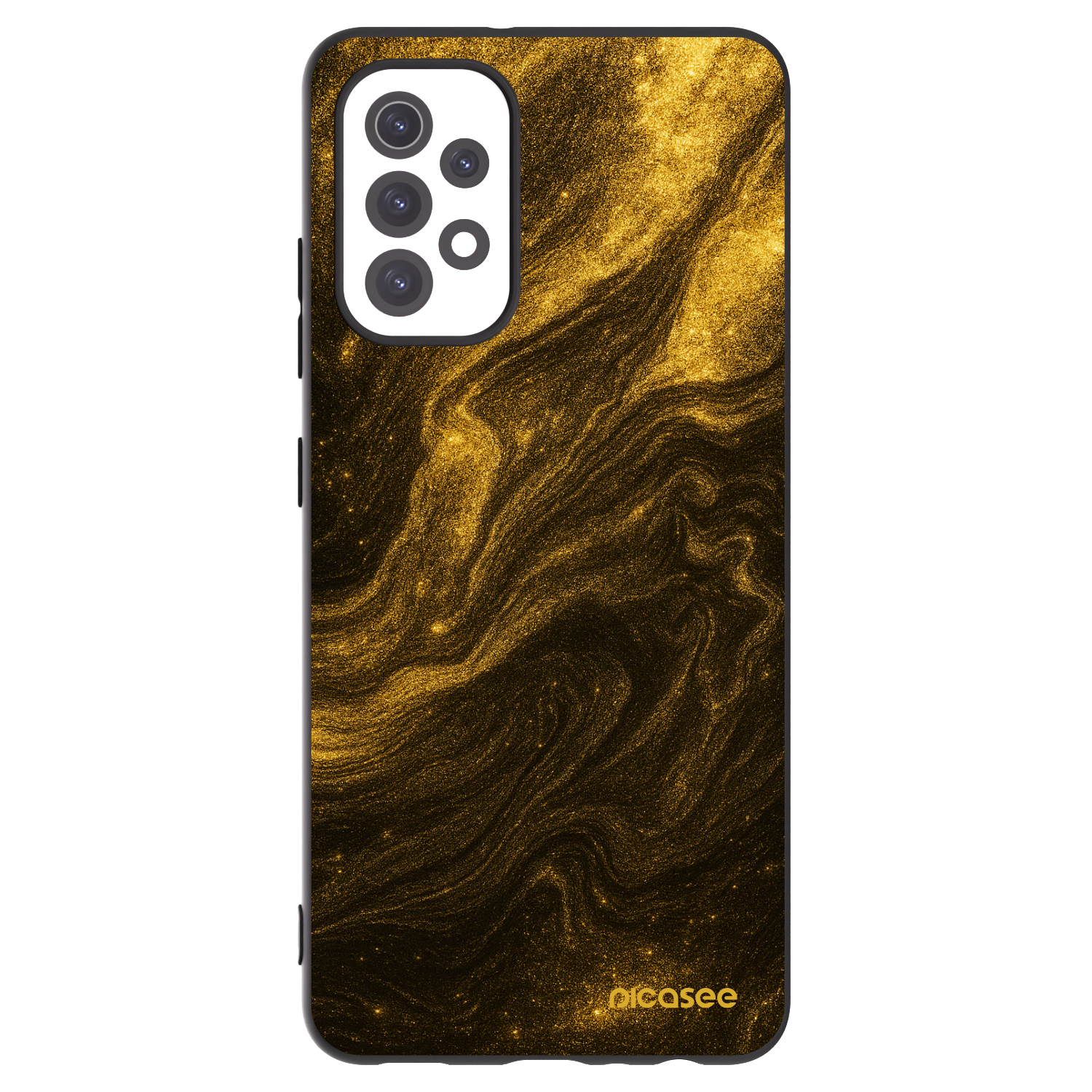 Picasee silikonski črni ovitek za Samsung Galaxy A32 5G A326B - Black