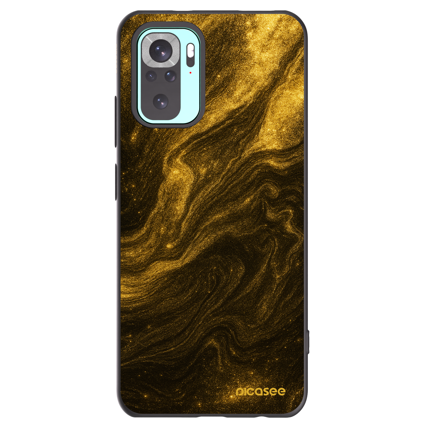 Picasee silikonski črni ovitek za Xiaomi Redmi Note 10 Pro - Black