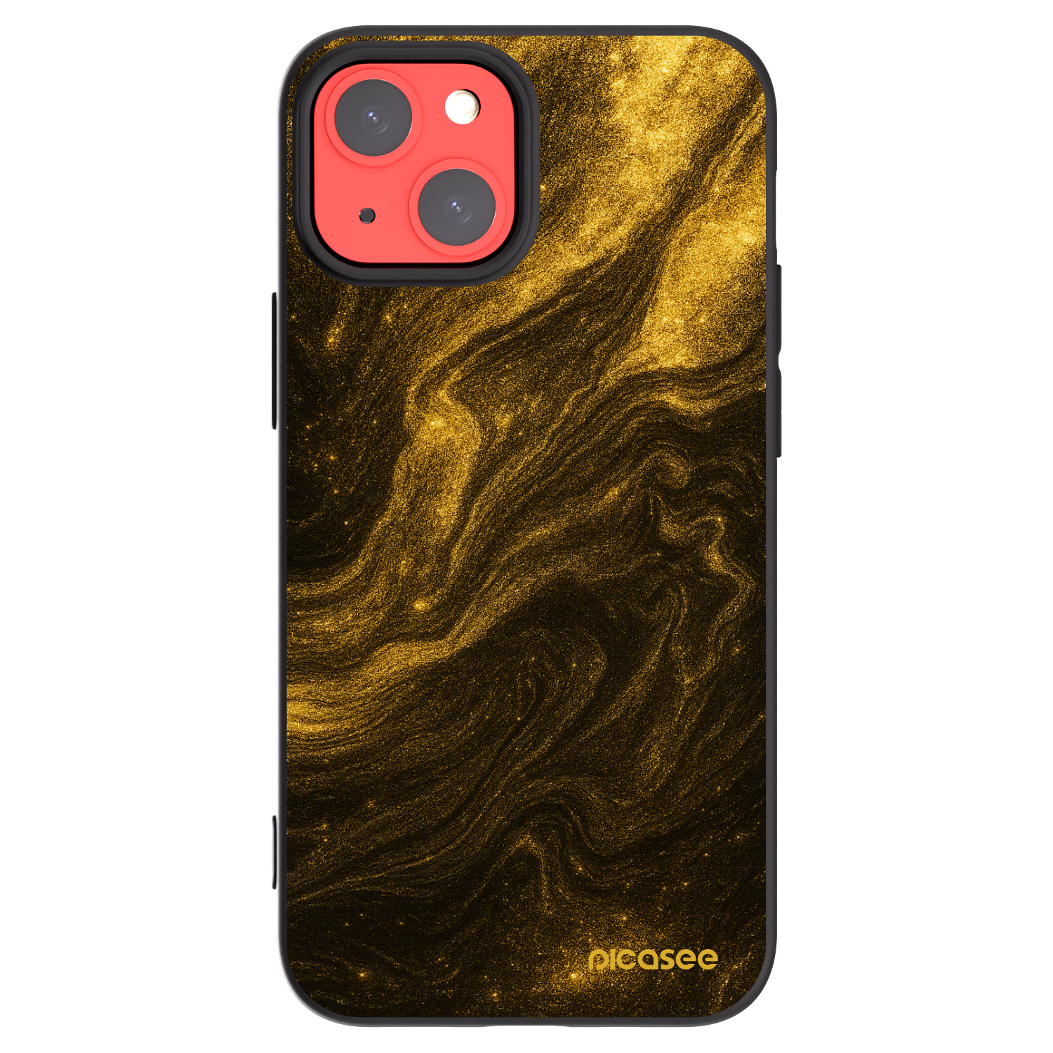 Picasee silikonski črni ovitek za Apple iPhone 13 mini - Black