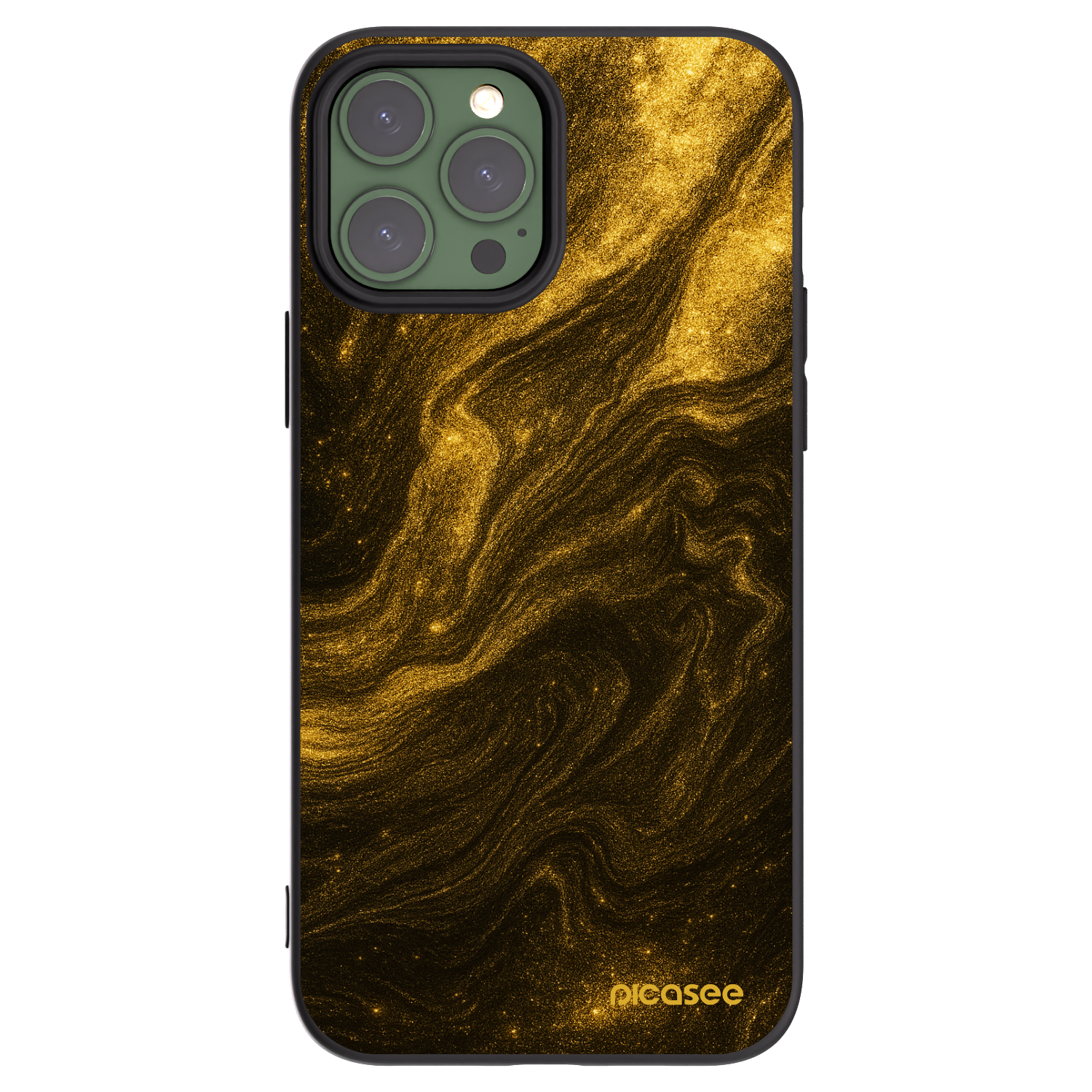 Picasee silikonski črni ovitek za Apple iPhone 13 Pro Max - Black