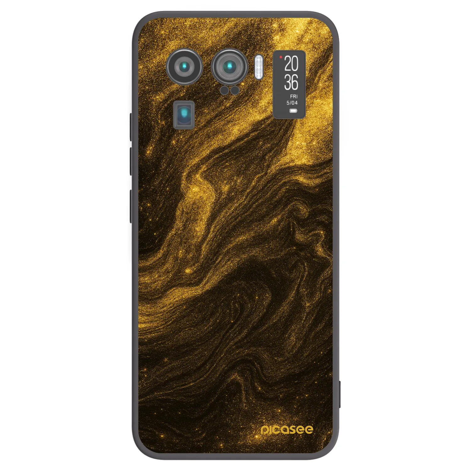 Picasee silikonski črni ovitek za Xiaomi Mi 11 Ultra - Black