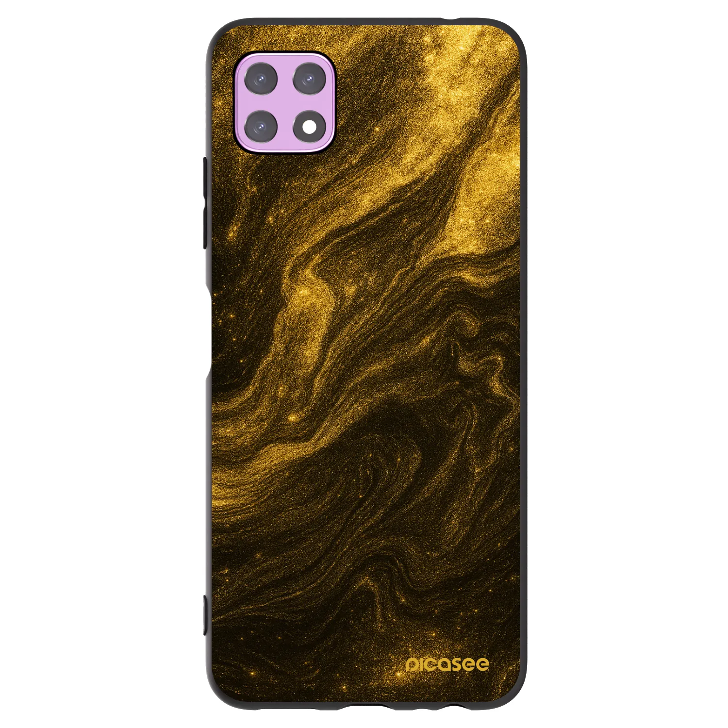 Picasee silikonski črni ovitek za Samsung Galaxy A22 A226B 5G - Black