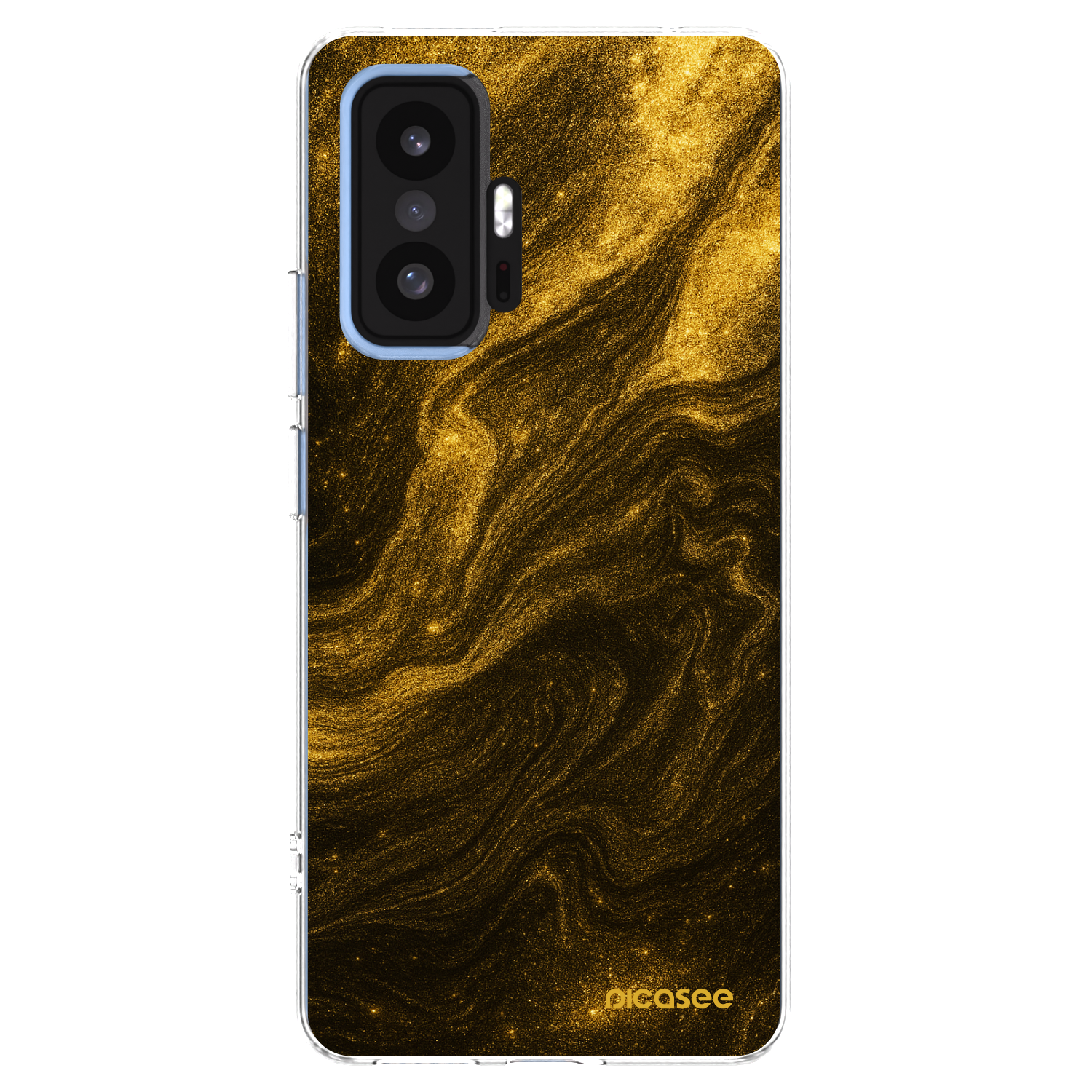 Picasee silikonski prozorni ovitek za Xiaomi 11T - Black