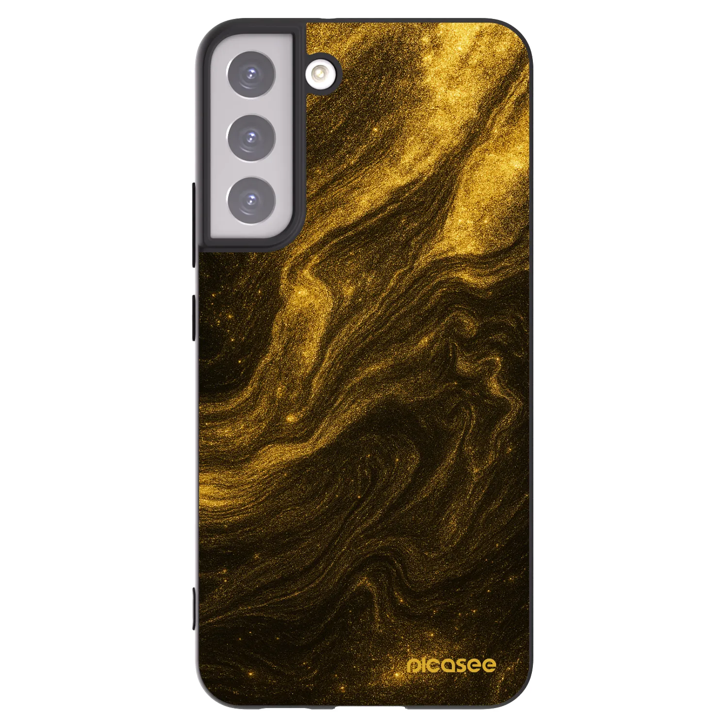 Picasee silikonski črni ovitek za Samsung Galaxy S22+ 5G - Black