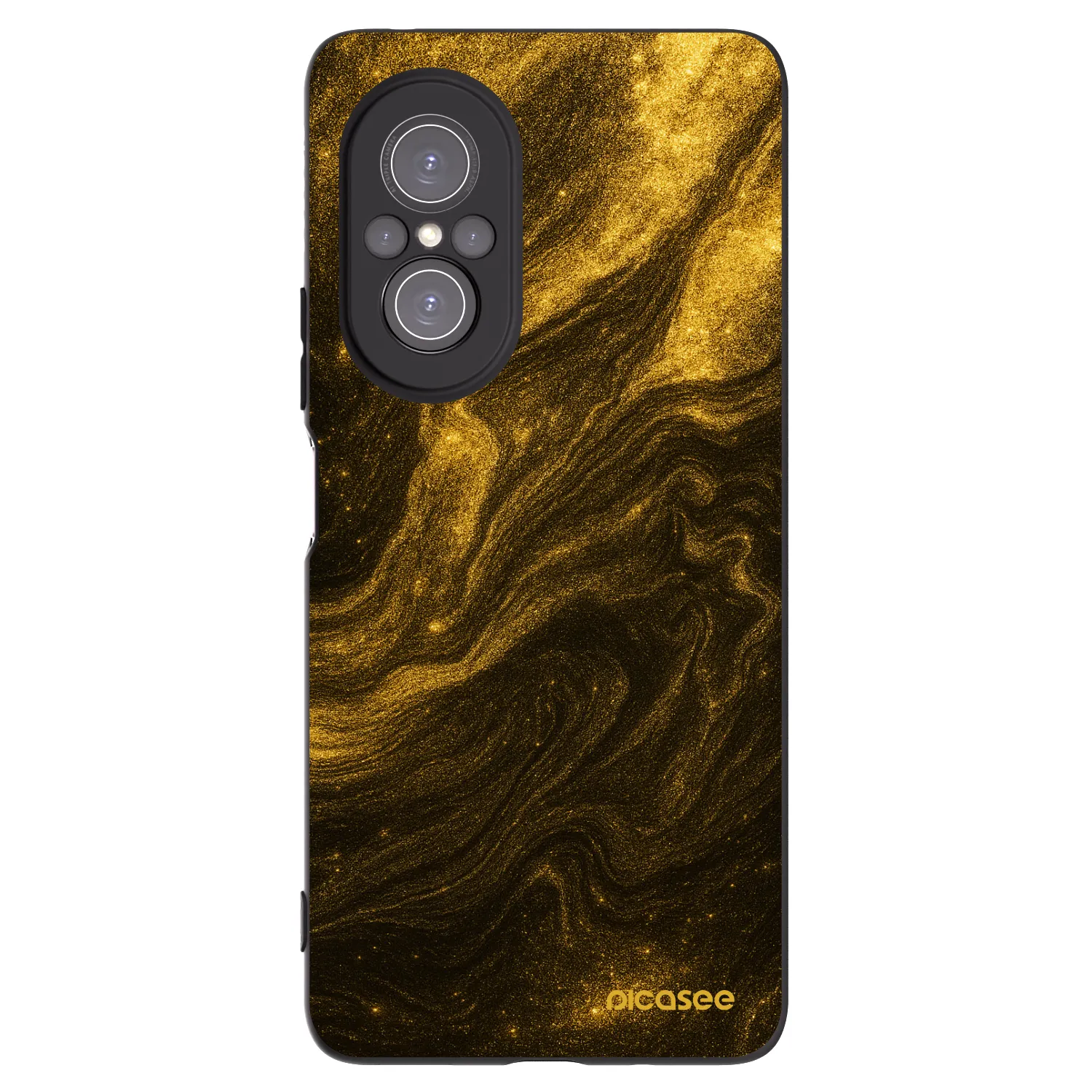 Picasee silikonski črni ovitek za Huawei Nova 9 SE - Black
