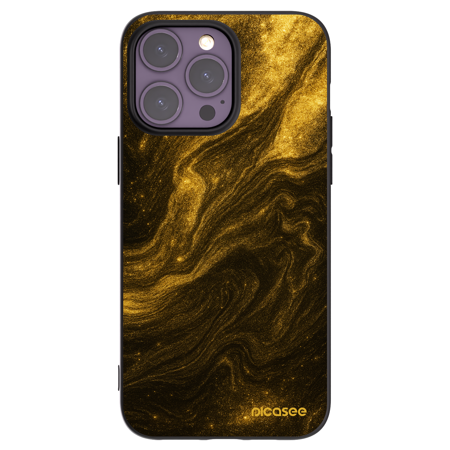 Picasee silikonski črni ovitek za Apple iPhone 14 Pro Max - Black