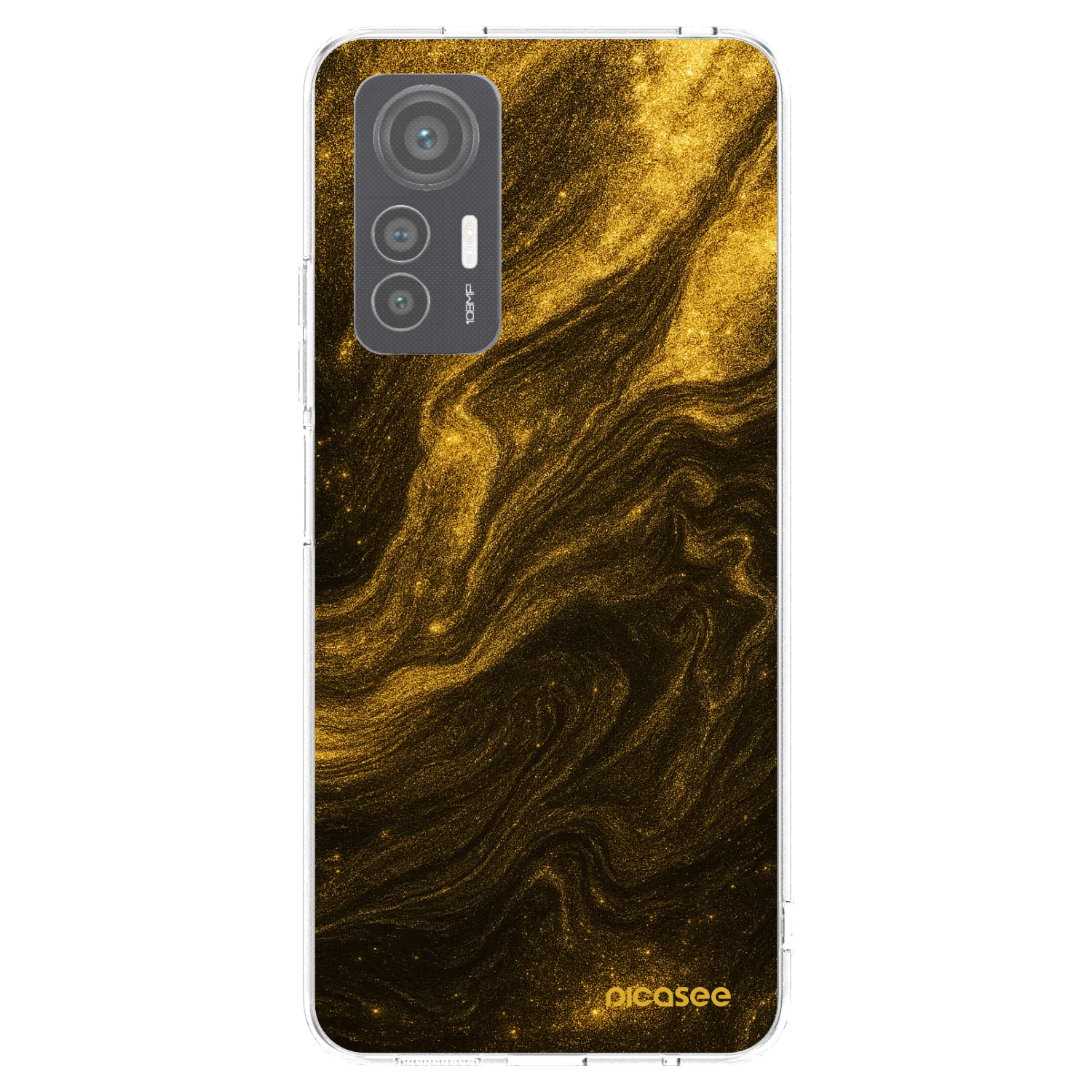 Picasee silikonski prozorni ovitek za Xiaomi 12 Lite - Black