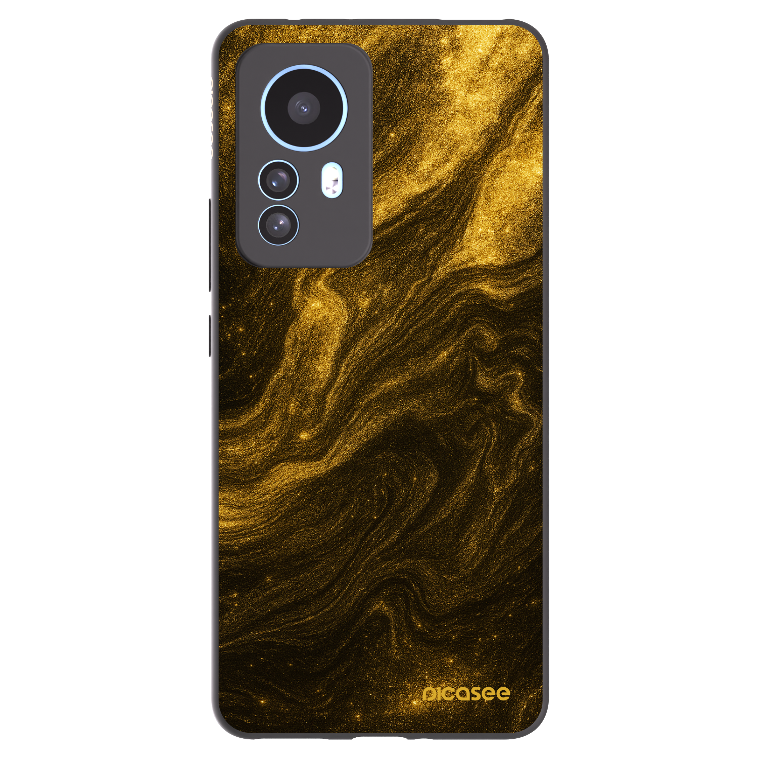 Picasee silikonski črni ovitek za Xiaomi 12T - Black