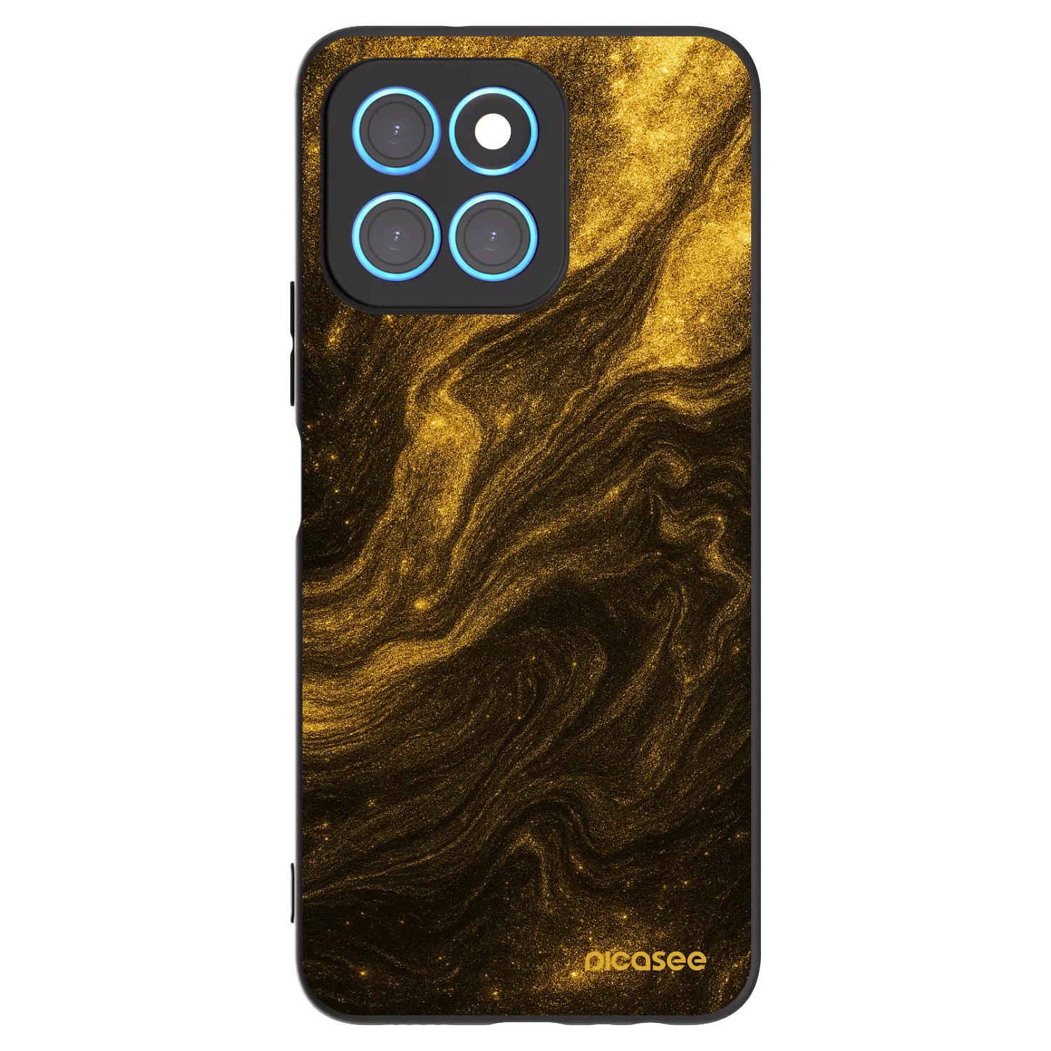 Picasee silikonski črni ovitek za Honor X6 - Black