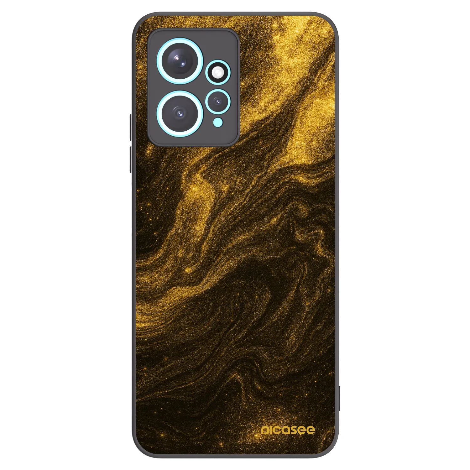 Picasee silikonski črni ovitek za Xiaomi Redmi Note 12 4G - Black