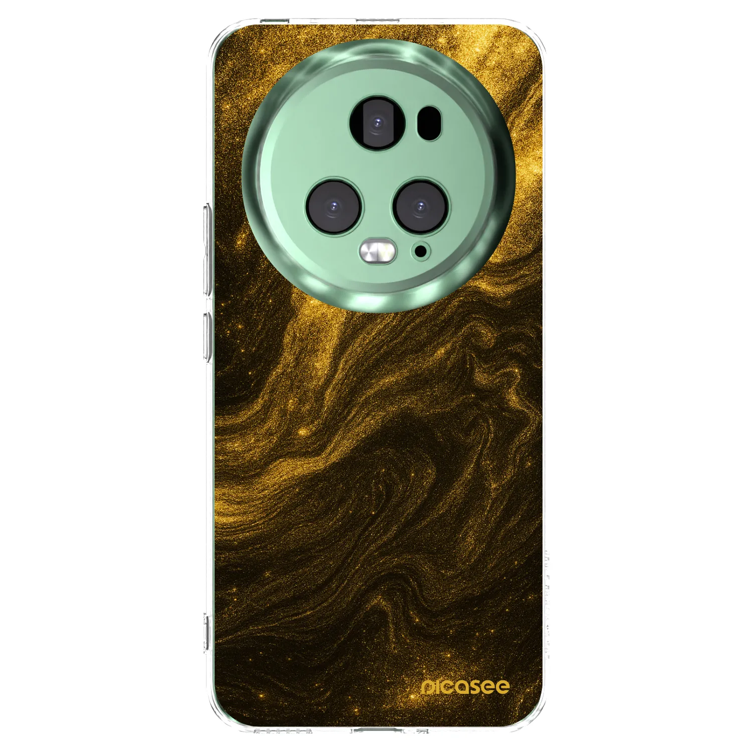 Picasee silikonski prozorni ovitek za Honor Magic5 Pro - Black