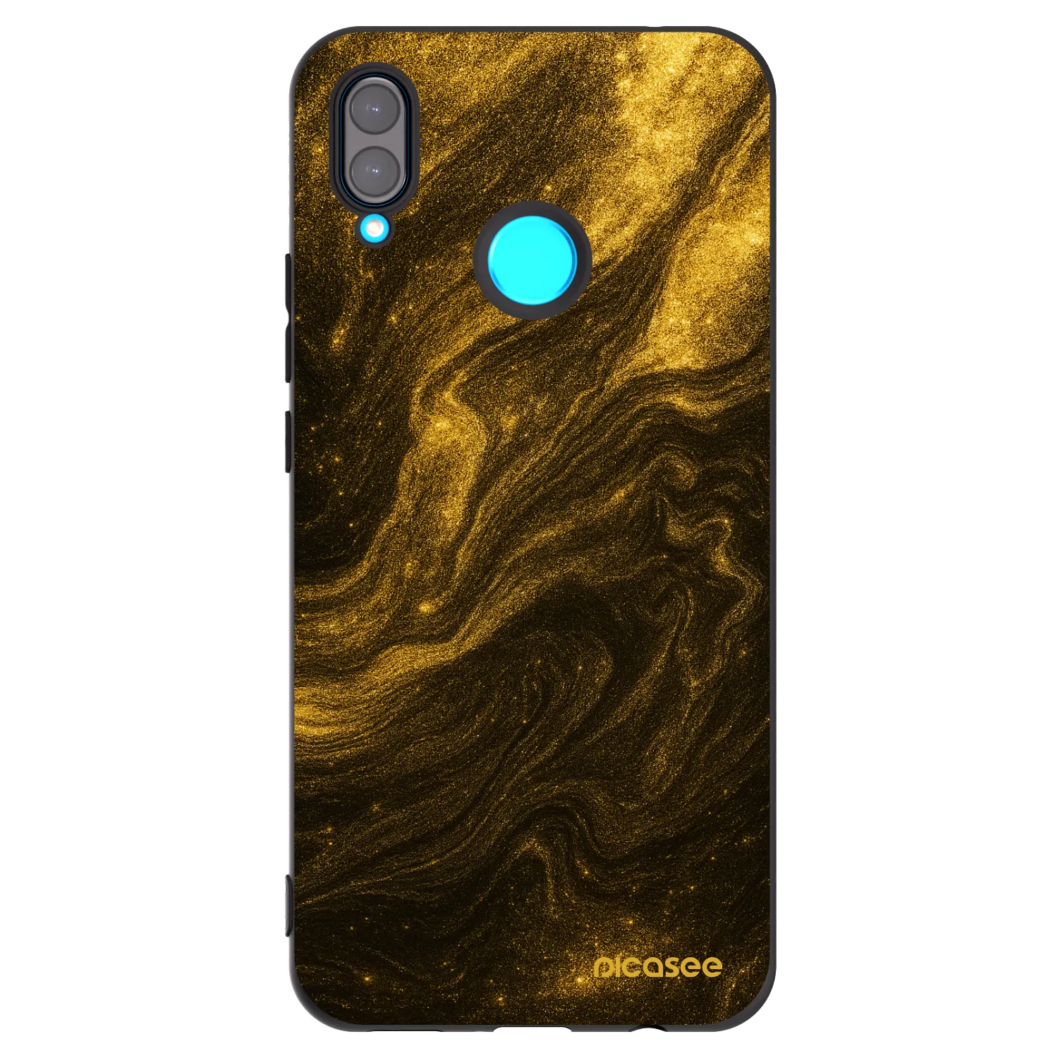 Picasee silikonski črni ovitek za Huawei Nova 3 - Black